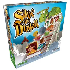 Save The Dragon Brettspiel für 2-4 Spieler ab 5 Jahren