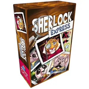 Blue Orange Gesellschaftsspiel Sherlock Express (Deutsch, 2 - 6 Spieler)