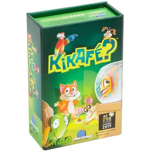 Blue Orange - Kikafé   Kartenspiel für Schnelligkeit, Erinnerung und Stimmung mi