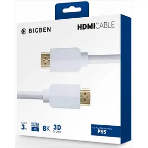 NACON PS5HDMICABLE3MW, 3 m, HDMI Typ A (Standard), HDMI Typ A (Standar...