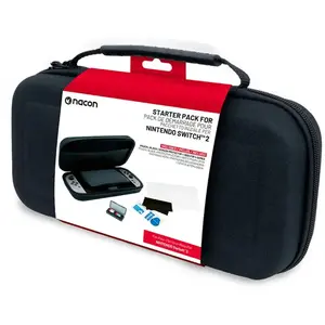 Nacon Pack Pouch + Screen Protection + Game Cases Til Nintendo Switch ...