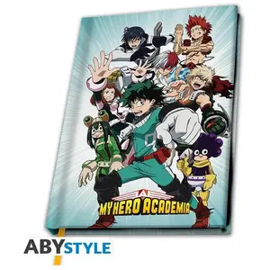 ABYstyle, Heft + Block, MY HERO ACADEMIA - A5 Notebook Heroes X4 (A5, Harter Einband) günstig