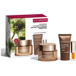 Clarins Extra-Firming Set, Frauen, Jeder Hauttyp, Glättend, Kräftigend, Feuchtigkeitsspendend, Anti-Aging, Tagescreme, Nachtcreme, 3 Stück(e), Geschenkbox günstig