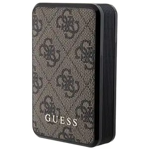 Guess Powerbank 18W Gupb10Dp4Gegw 10000Mah Braun/Braun 4G Leder Metall Logo günstig