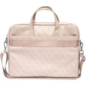 Guess Torba GUCB15P4TP 16" ró owy/ pink Saffiano 4G Triangle Logo, Notebooktasche, Rosa günstig