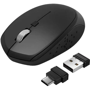 Akashi, Kabellose Maus für MacBook inklusive USB-C auf USB-A Adapter, ...