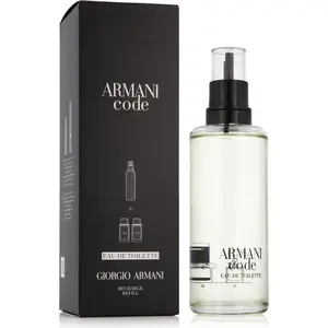 Armani Beauty - Code - Eau de Toilette Refill - Cologne for Men - Ambery Woody F