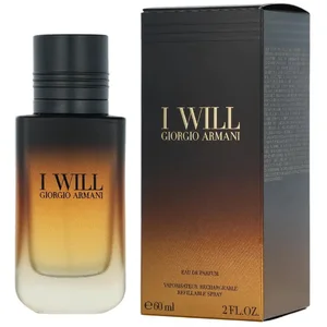 Emporio Armani Eau de Parfum I Will Herren EDP Spray, Aromatisch-warme...