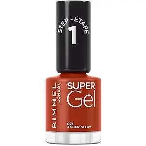 Rimmel London Super Gel 075 Amber Glow 12ml Nagellack One Size günstig