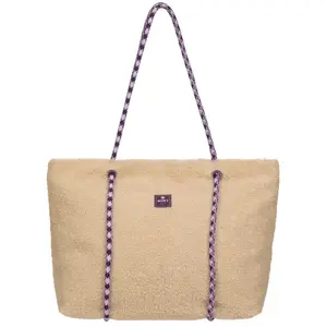 Tote Bag aus Sherpa für Damen Roxy Beige TU günstig
