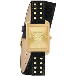 Zadig&Voltaire Armbanduhr Voltaire Leather Black - Gold günstig
