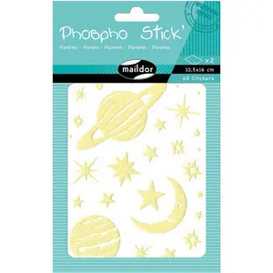 My Mandarine, Sticker, Phospho Planeten (68 Sticker)