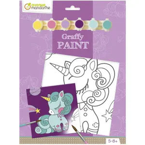 My Mandarine Malset Graffy Paint Einhorn