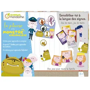 Brettspiel die Prinzessin und die Zirkumflexuhr Avenue Mandarine TU
