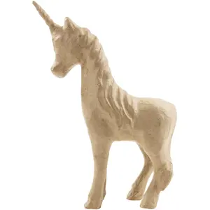 Décopatch Papp-Figuren 16 x 6 x 21 cm Einhorn