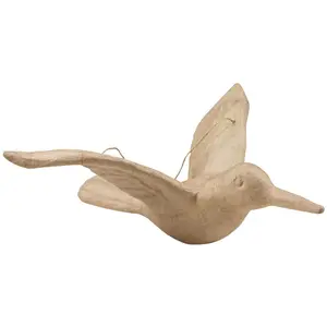 Décopatch Papp-Figuren 22 x 24.5 x 9.5 Kolibri