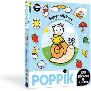 Poppik, Sticker, Sticker Box Jahreszeiten (100 Sticker)