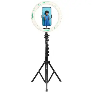 AgfaPhoto 11 Zoll Ringlicht mit 155-cm-Stativ und Fernbedienung günstig