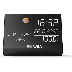 Nasa WS1300BK, Wetterstation, Schwarz