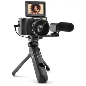 AgfaPhoto Realishot VLG-4K, 24 MP, CMOS, 4K Ultra HD, 250 g, Schwarz