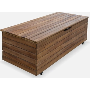 sweeek Saragosse, Rechteckig, Holz, Kissen, 4 Rad/Räder, 130 l günstig