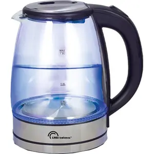 1,7-liter-wasserkocher mit 2000 w leistung, kabellos, transparent Little balance 8520