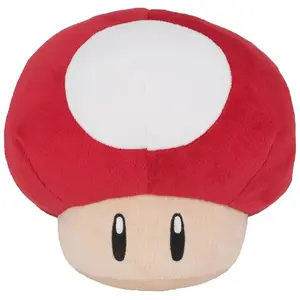 Super Mario Super Mario - Super Champignon Teddybär Rot Kinder Rot One Size