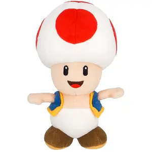 Super Mario Super Mario - Toad Rouge Teddybär