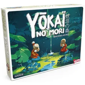 Yoka no Mori, Taktik-Brettspiel für zwei ab 7 Jahren, Holzsteine