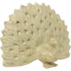 Décopatch Papp-Figuren 12.5 x 24 x 19 cm Pfau