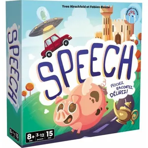 Asmodee - Speech   Gesellschaftsspiel für Familie und Kinder ab 8 Jahr...