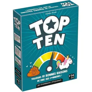 Top Ten Gesellschaftsspiele Asmodee Editions SPE 19,5x5x15 cm