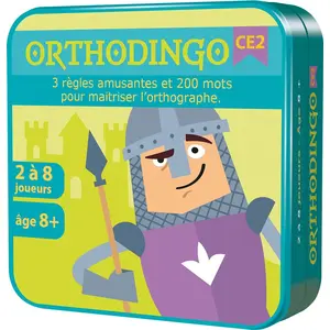 OrthoDingo CE2   Kartenspiel, Orthograph, 8 Jahre