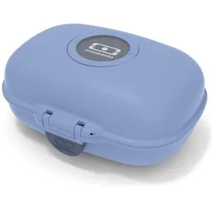 Monbento Kids Snack Box MB Gram Infinity - Airtight Snack Box for Boys & Girls - Ideal for Lunches, Lunchbox, Blau günstig