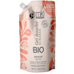 MKL Green Nature Rückfettendes Duschgel Aprikose Eco-Refill Bio 3302.4 cm günstig