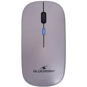 Bluestork Drahtlose Maus   M-WL-OFF105   Bluetooth 2,4 GHz   wiederaufladbar   3200 DPI   Schwarz (Kabellos), Maus, Schwarz
