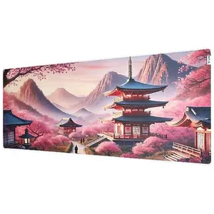 The G-Lab Egérpad - PAD TEMPLE (900x400x4mm, vízálló, fekete), Mausmatte, Schwarz günstig
