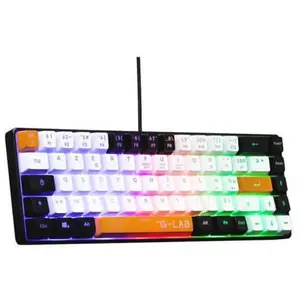 The G-lab Keyz Hydrogen 60% Gaming-tastatur Spanisch