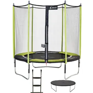 Kangui Gartentrampolin Ø 250cm + Netz + Leiter + Abdeckung - JUMPI 250... günstig