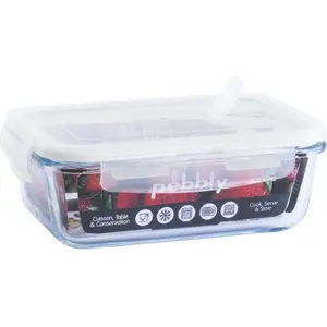 Aufbewahrungsbox rechteckig 0,85 l - Pebbly