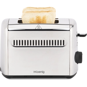 H.Koenig Toaster TOS9 / 2 Scheiben / 7 Stufen Bräunung / 3 Funktionen ...