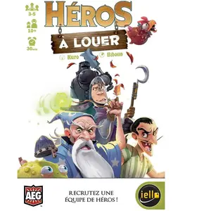 Gesellschaftsspiele IELLO Mini Games - Héros à Louer TU