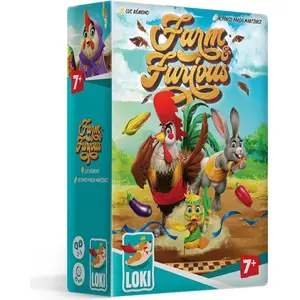 Farm & Furious Brettspiel: Tier-Staffellauf mit besonderen Tierfähigkeiten