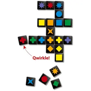 Brettspiele - edition voyage IELLO Qwirkle TU