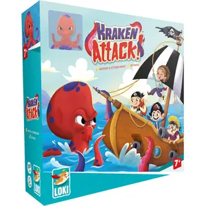 Iello Gesellschaftsspiele Loki Kraken Attack TU