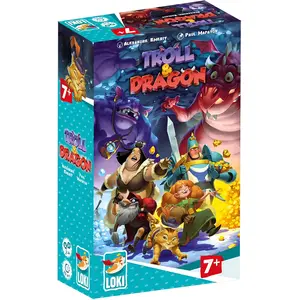Iello Gesellschaftsspiele Loki Troll & Dragon Fr TU