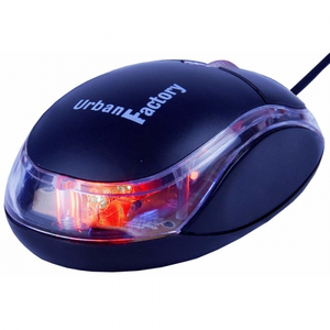 Urban Factory BDM02UF, Beidhändig, Optisch, USB Typ-A, 800 DPI