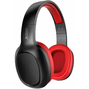 Urban Factory Bluetooth 5.1 Rechargeable (50 h, Kabellos), Kopfhörer, Rot, Schwarz