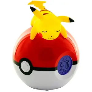 Teknofun Pikachu Pokémon Pokéball Lampe Wecker günstig