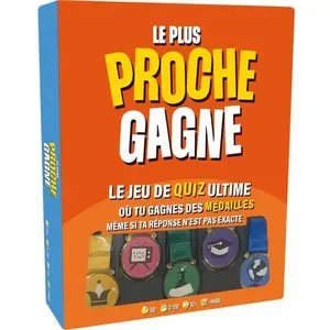 Asmodee  The Closest Wins , das ultimative Quizspiel, Brettspiel, ab 1...